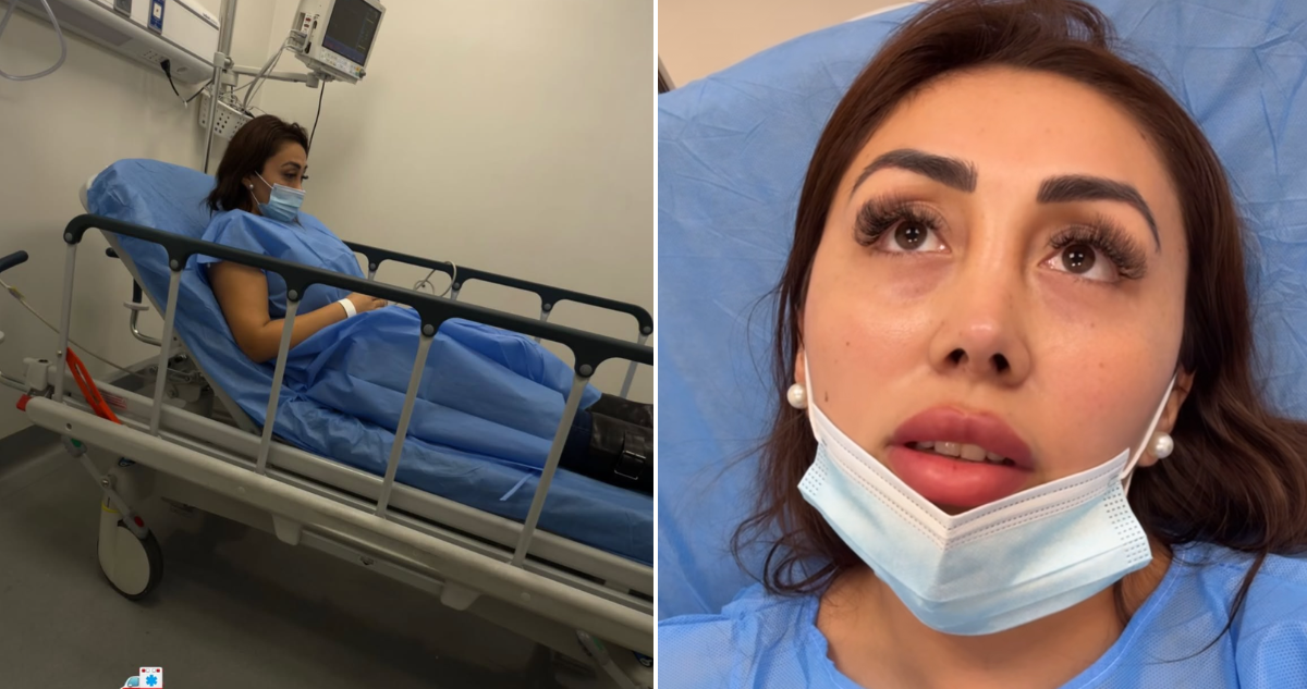 Naya Fácil hospitalizada