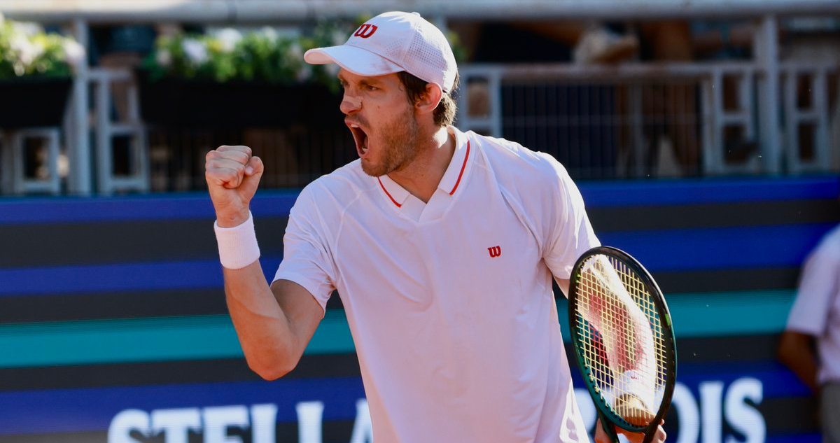 Nicolás Jarry remonta partidazo y se mete en los octavos de final del Challenger de Birmingham.