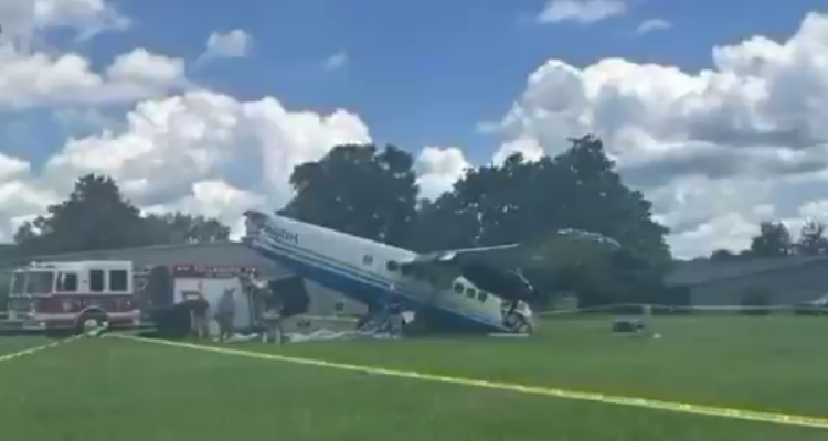Nuevo accidente aéreo en EEUU: Aeronave con hasta 20 personas a bordo se estrella en Tennessee