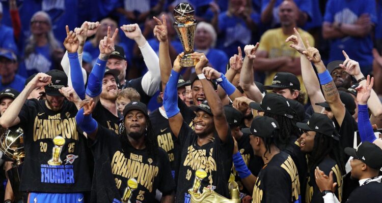 OKC Thunder son los nuevos reyes de la NBA.