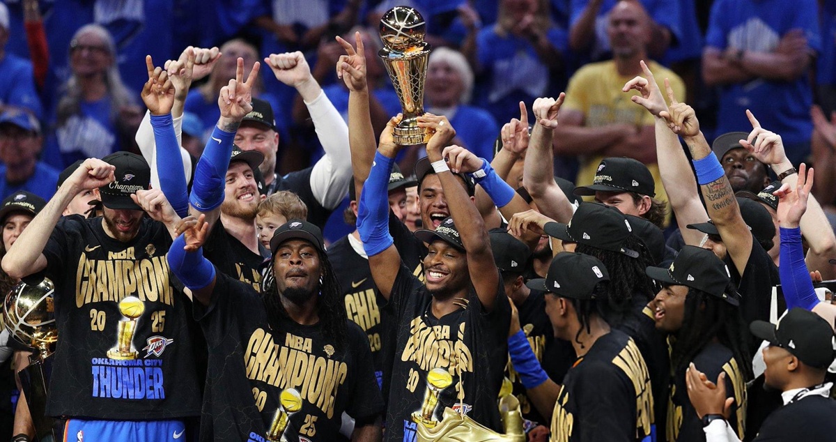 OKC Thunder son los nuevos reyes de la NBA.