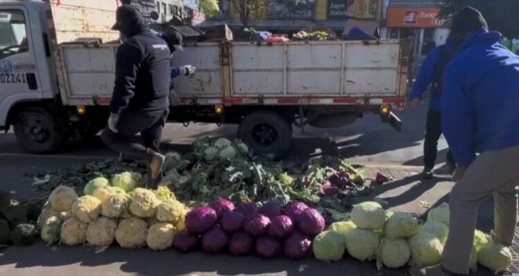 Masivo operativo contra el comercio ilegal en el centro de Concepción