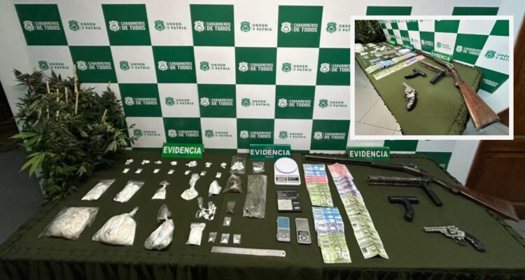 Operativo masivo en San Pedro de la Paz