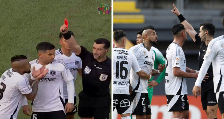 Arturo Vidal se hizo expulsar otra vez.