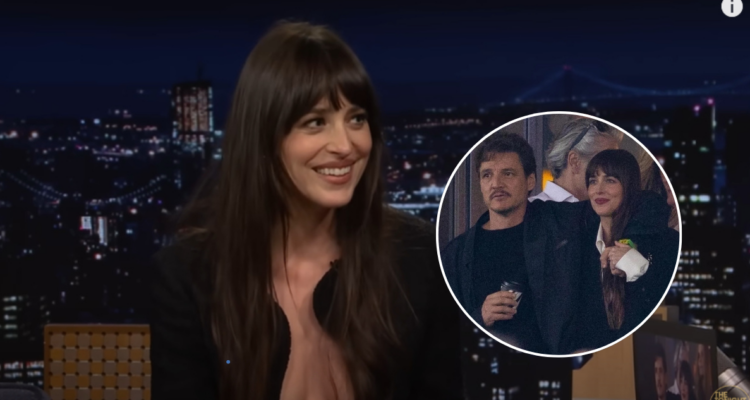 Dakota Johson y Pedro Pascal