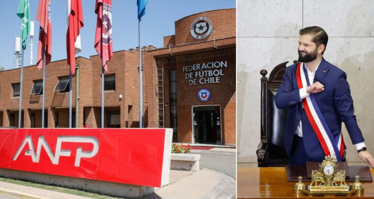 Presidente Gabriel Boric arremete contra la ANFP en su última Cuenta Pública