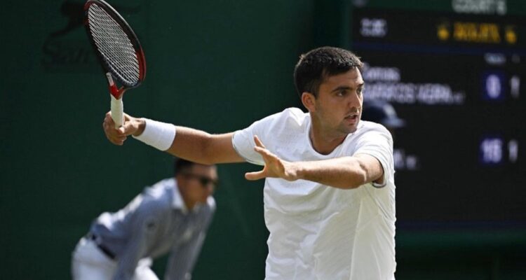 Tomás Barrios no pudo clasificar al cuadro principal de Wimbledon.