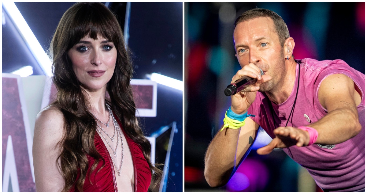 Quiebre entre Chris Martin y Dakota Johnson revive canción de Coldplay después de 25 años