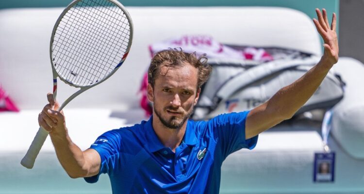Daniil Medvedev volvió a una final de torneo ATP.