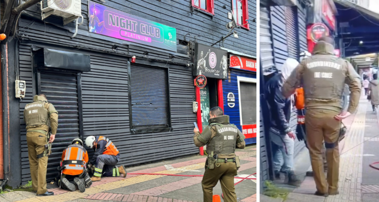Rescatado de una noche peculiar: se durmió en baño de night club y fue “liberado” por bomberos