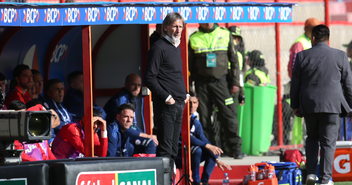 Ricardo Gareca dice adiós a La Roja como el peor DT.