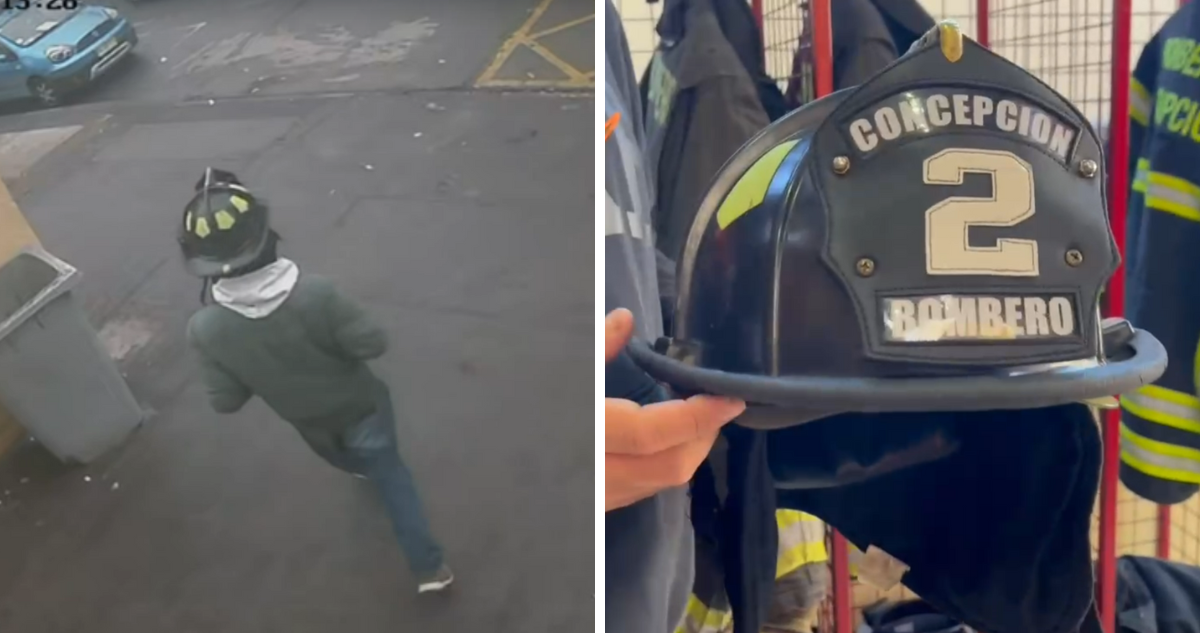 robo bomberos concepción
