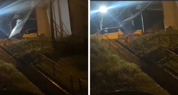 Roban en taller mecánico de Puerto Montt: logran captar en video la huida de los delincuentes