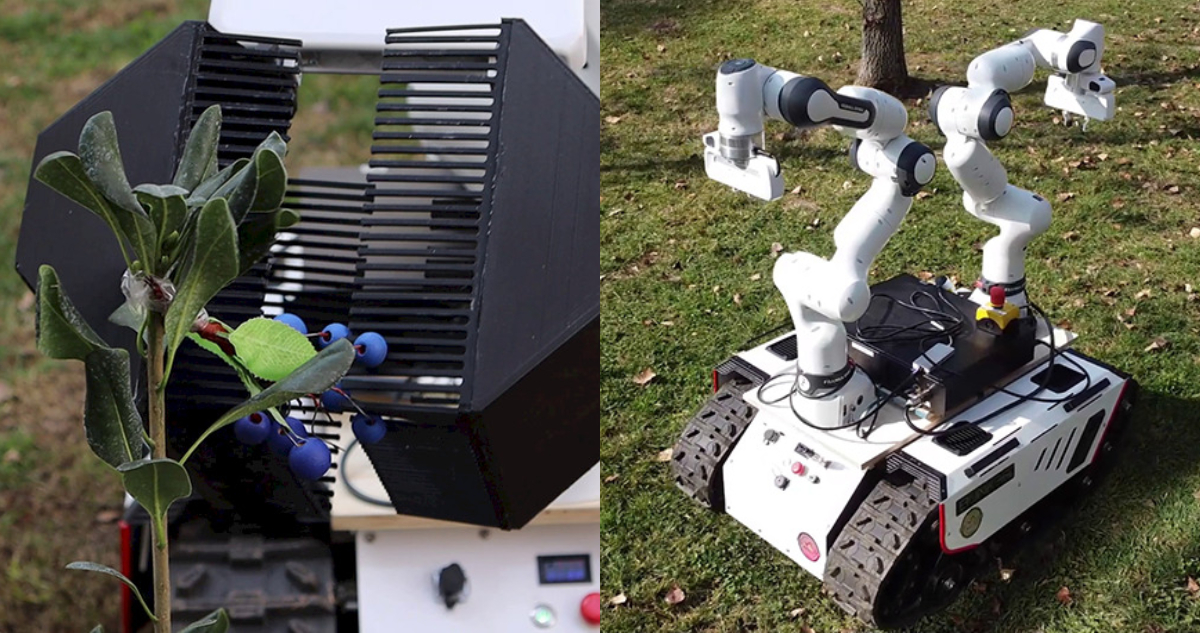 Fotos del robot granjero creado por ingenieros de la UC