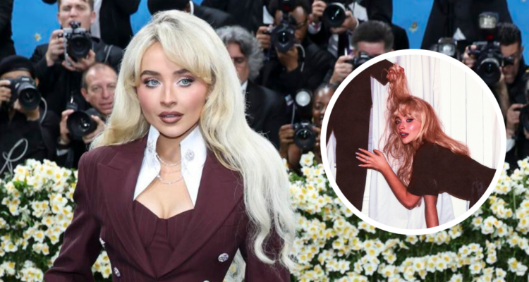 Sabrina Carpenter en la MET Gala y en portada de su nuevo álbum