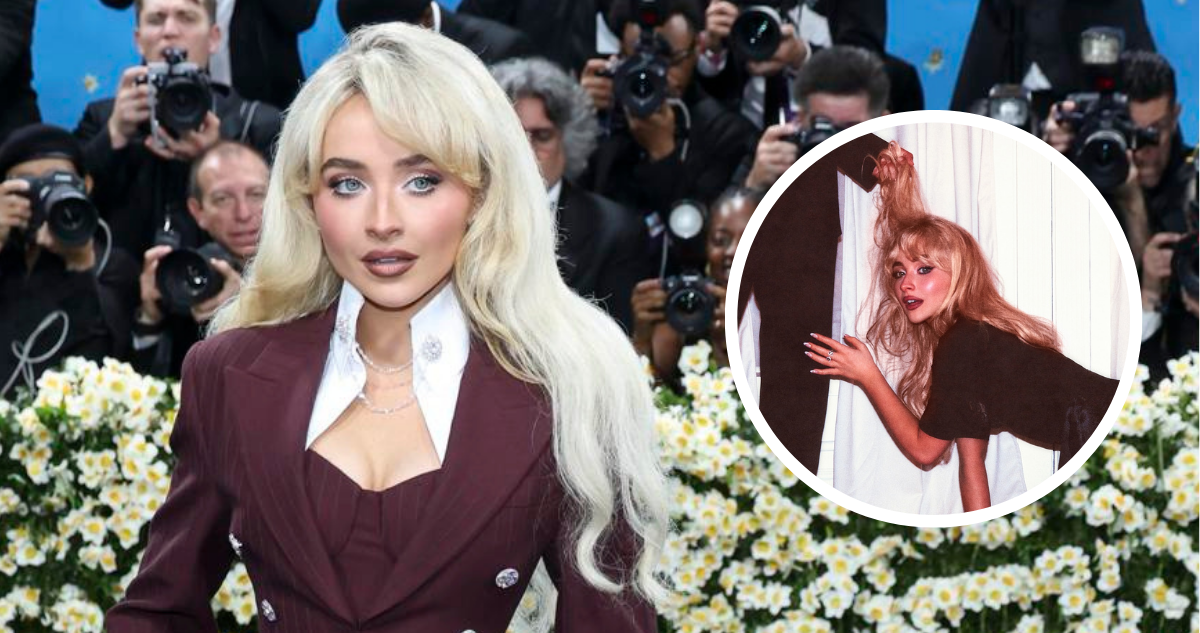 Sabrina Carpenter en la MET Gala y en portada de su nuevo álbum