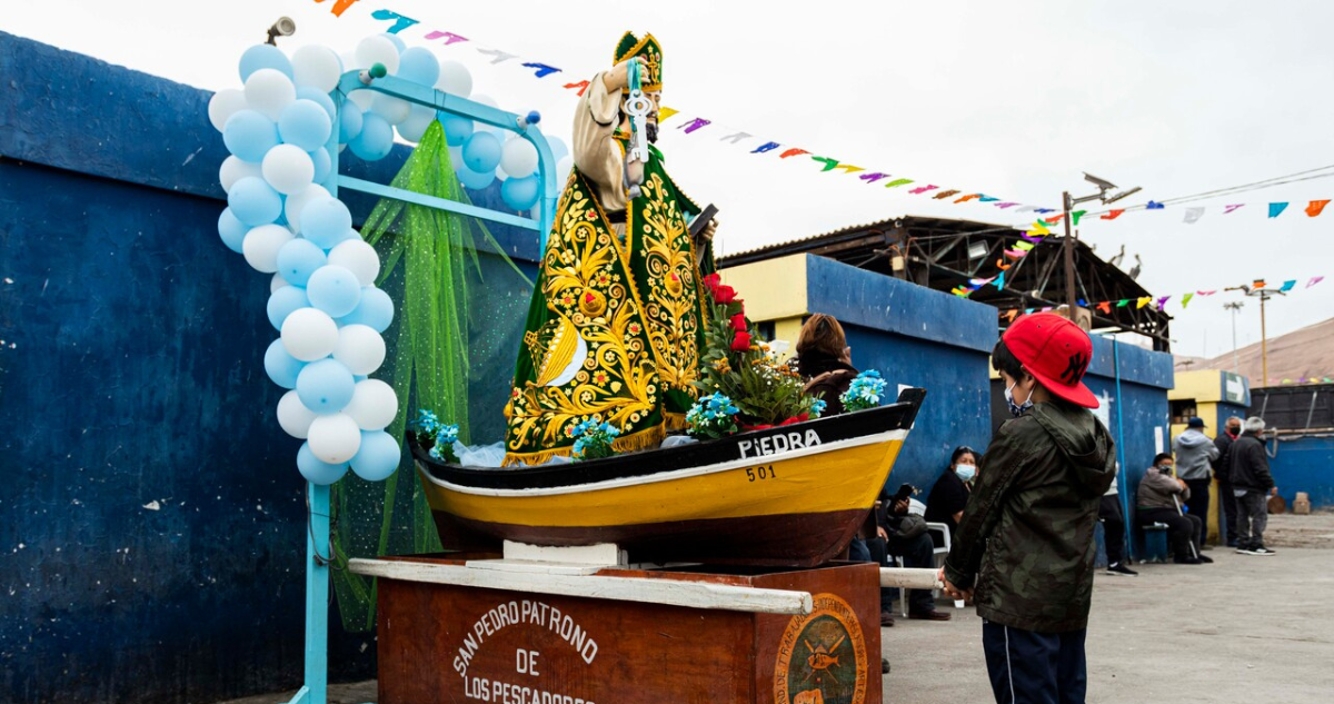 Celebración de San Pedro y San Pablo en Arica