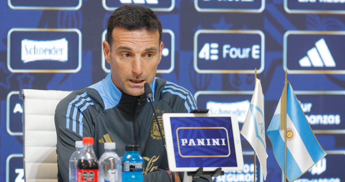 Scaloni prefiere la mesura y no subestima a Chile: “Gareca hace buen fútbol y están necesitados”