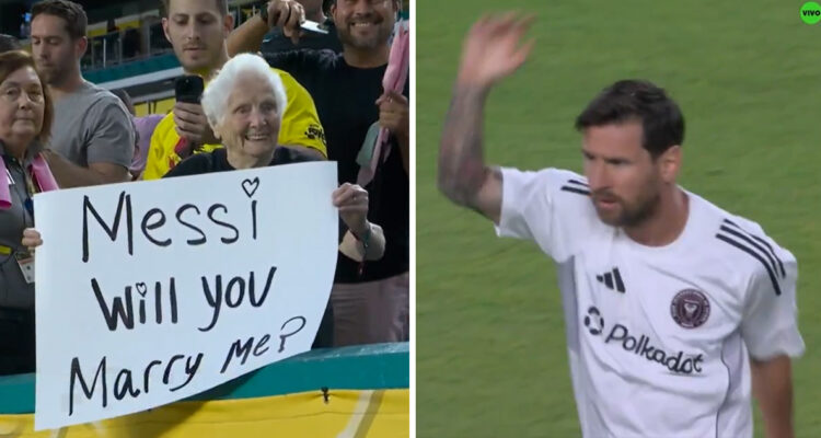 Abuela le pidió, sin éxito, matrimonio a Lionel Messi.