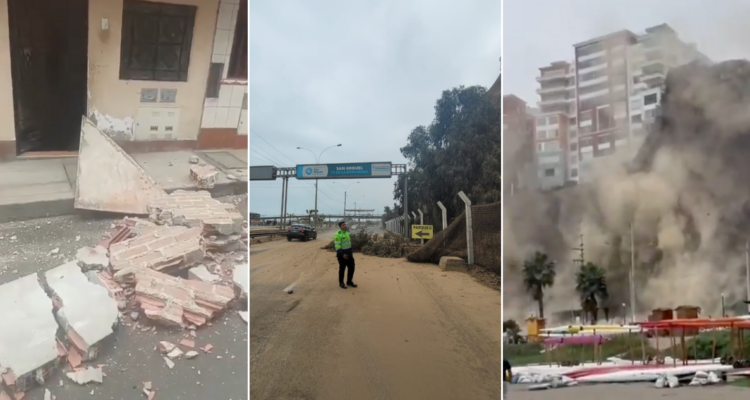 Un fallecido y cinco heridos tras fuerte sismo magnitud 6,1 en Perú