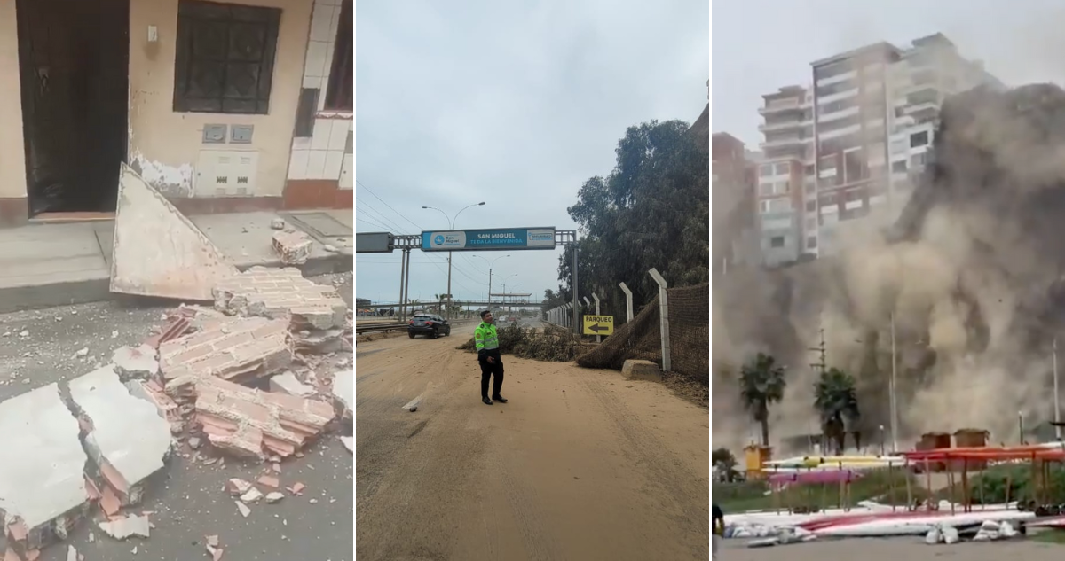 Un fallecido y cinco heridos tras fuerte sismo magnitud 6,1 en Perú