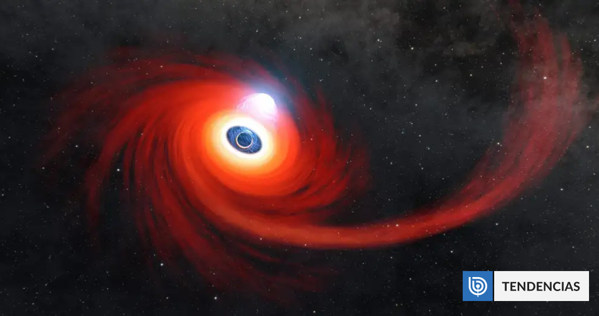 
                                    NASA capta tres agujeros negros devorando estrellas masivas                                