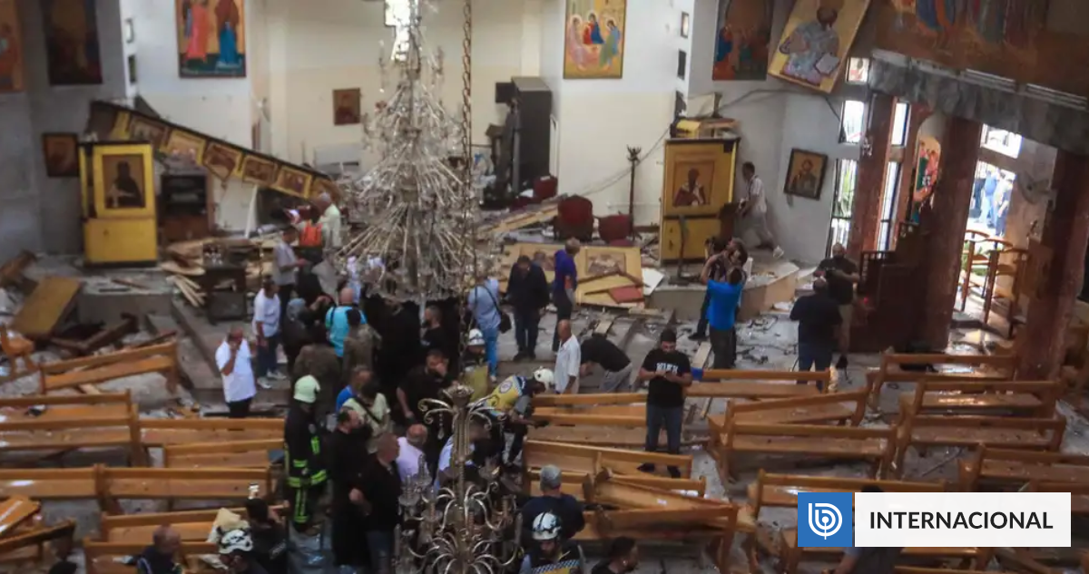Al menos 20 muertos y 52 heridos deja ataque terrorista contra iglesia en Damasco, capital de Siria