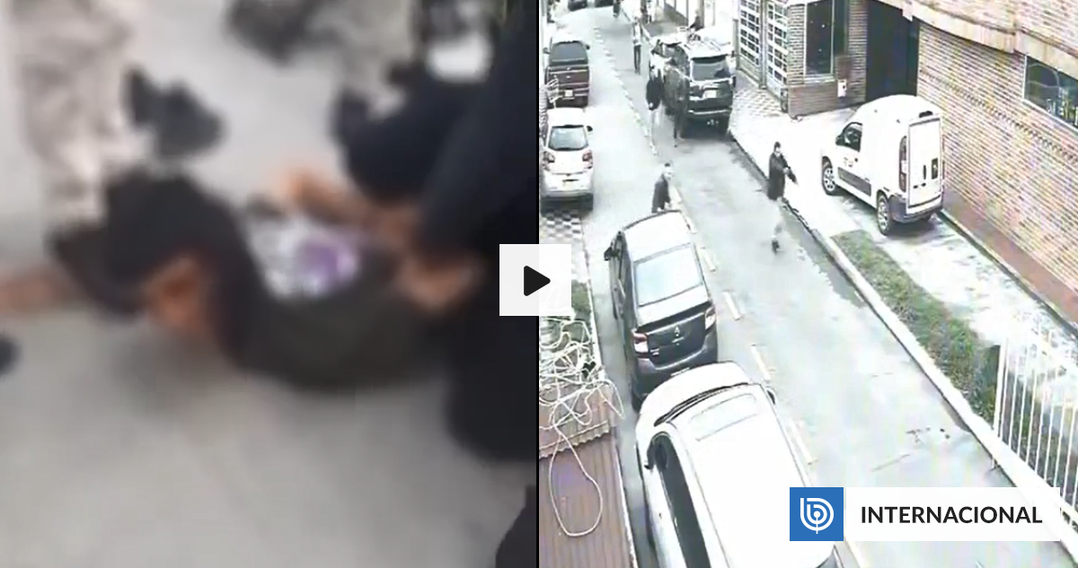 Videos muestran captura de menor de edad tras atentado contra el precandidato presidencial Uribe