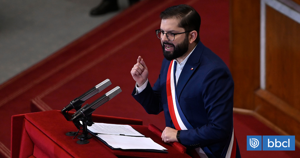 Presidente Boric incrementa su aprobación en cinco puntos tras Cuenta Pública