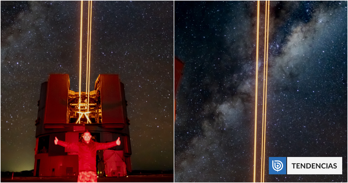 FOTOS | Astrofotógrafo capta el centro de la Vía Láctea  en su máximo esplendor desde el Cerro Paranal