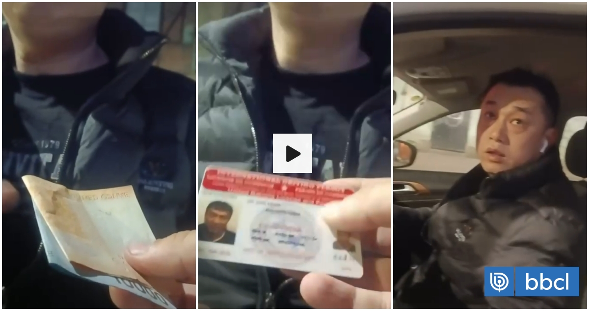 Detienen a ciudadano chino por doble intento de soborno a Carabineros en Santiago