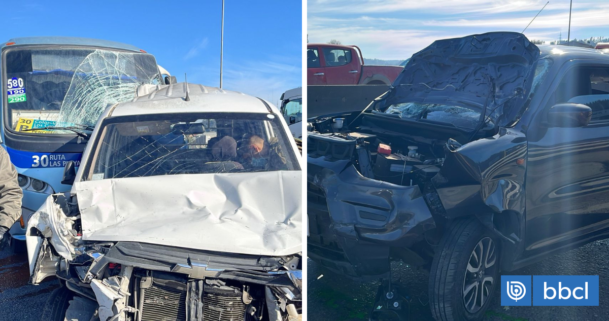 Una persona muerta deja colisión múltiple en cercanías de rotonda Bonilla de Concepción