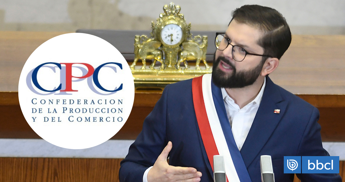 CPC exige claridad en la reactivación económica tras Cuenta Pública de Boric
