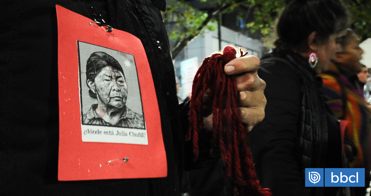 Dirigentes acusan al Gobierno de no hacerse responsable de la desaparición de Julia Chuñil