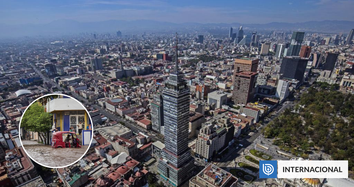 Ciudad de México en alerta: estudio advierte que se hundirá hasta 3 metros en 10 años