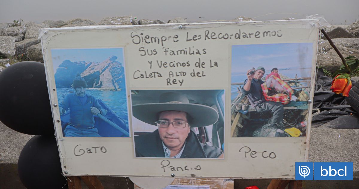 Sin éxito concluye búsqueda de tres pescadores desaparecidos en San Pedro de la Paz