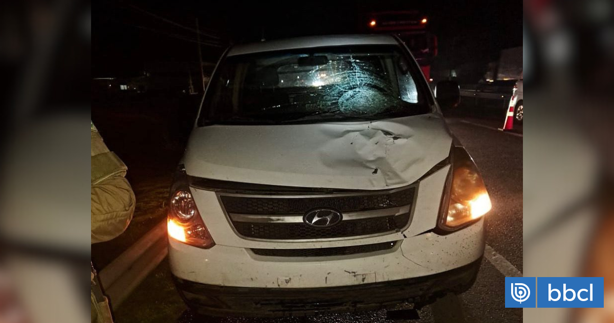 Trágico atropello en Ruta 5 Sur: Un fallecido en Chillán Viejo