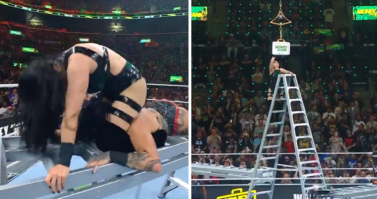 Stephanie Vaquer deslumbró en “Money in the Bank”.