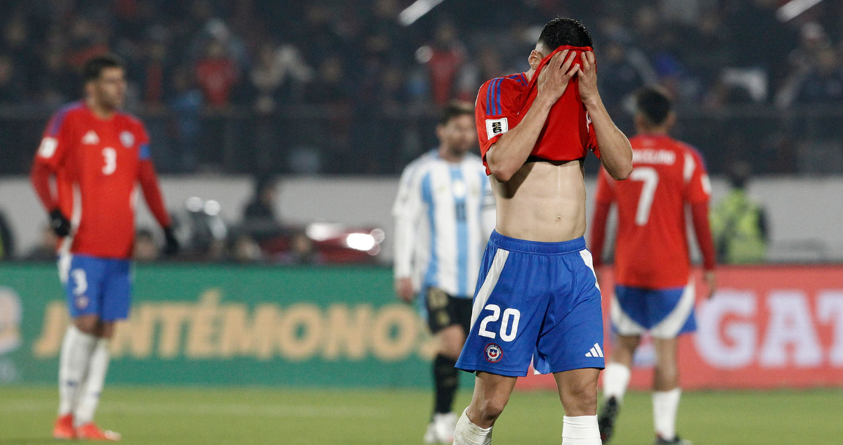 Con La Roja prácticamente eliminada del Mundial: la tabla de Conmebol a tres fecha del cierre