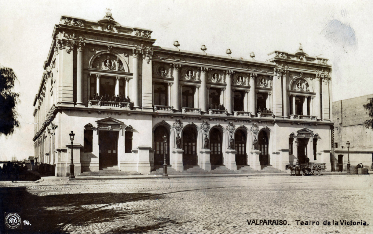 Segundo Teatro Victoria de Valparaíso, ca. 1906
