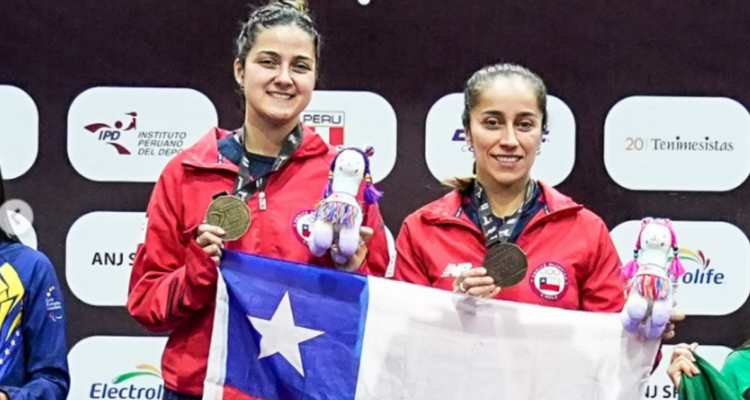 Chile sigue sumando oros en Sudamericano de Tenis de Mesa: consagración en dobles y singles femeninos