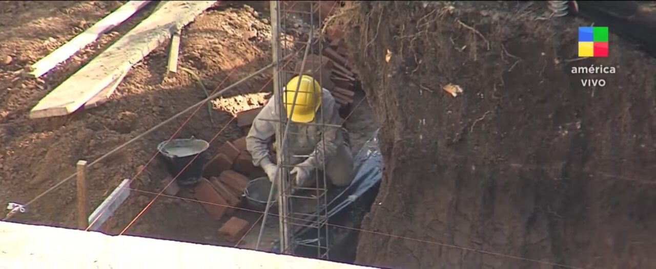 Huesos humanos en domicilio donde vivió Cerati: salen a las luz las primeras imágenes del terreno