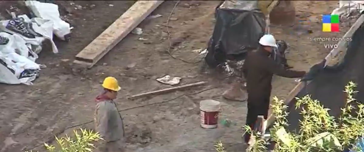 Huesos humanos en domicilio donde vivió Cerati: salen a las luz las primeras imágenes del terreno