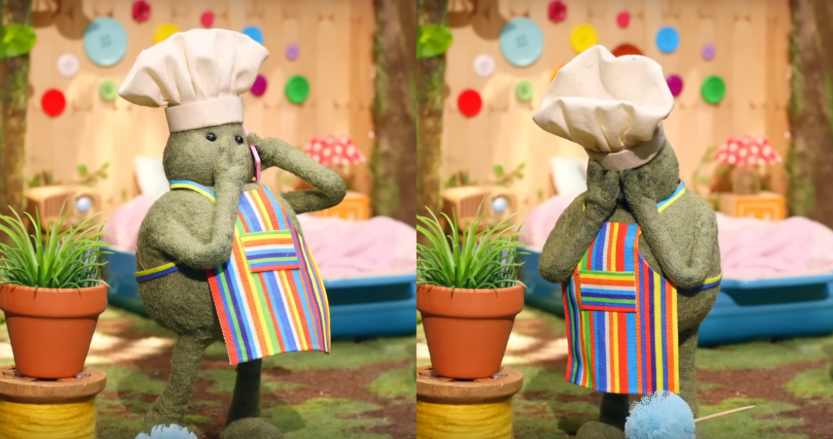 Capturas de video de despedida de Tiny Chef