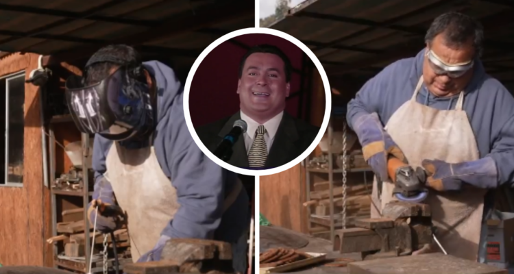 Tranquilo en su hogar y trabajando como soldador: El presente de Dino Gordillo tras alejarse de la TV