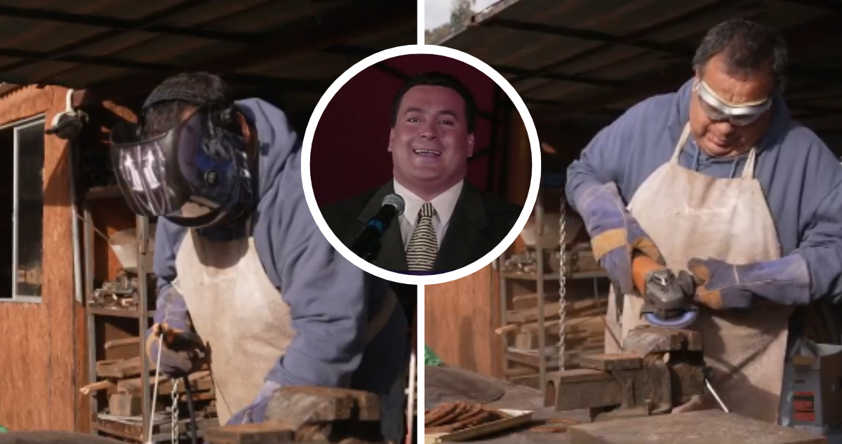 Tranquilo en su hogar y trabajando como soldador: El presente de Dino Gordillo tras alejarse de la TV