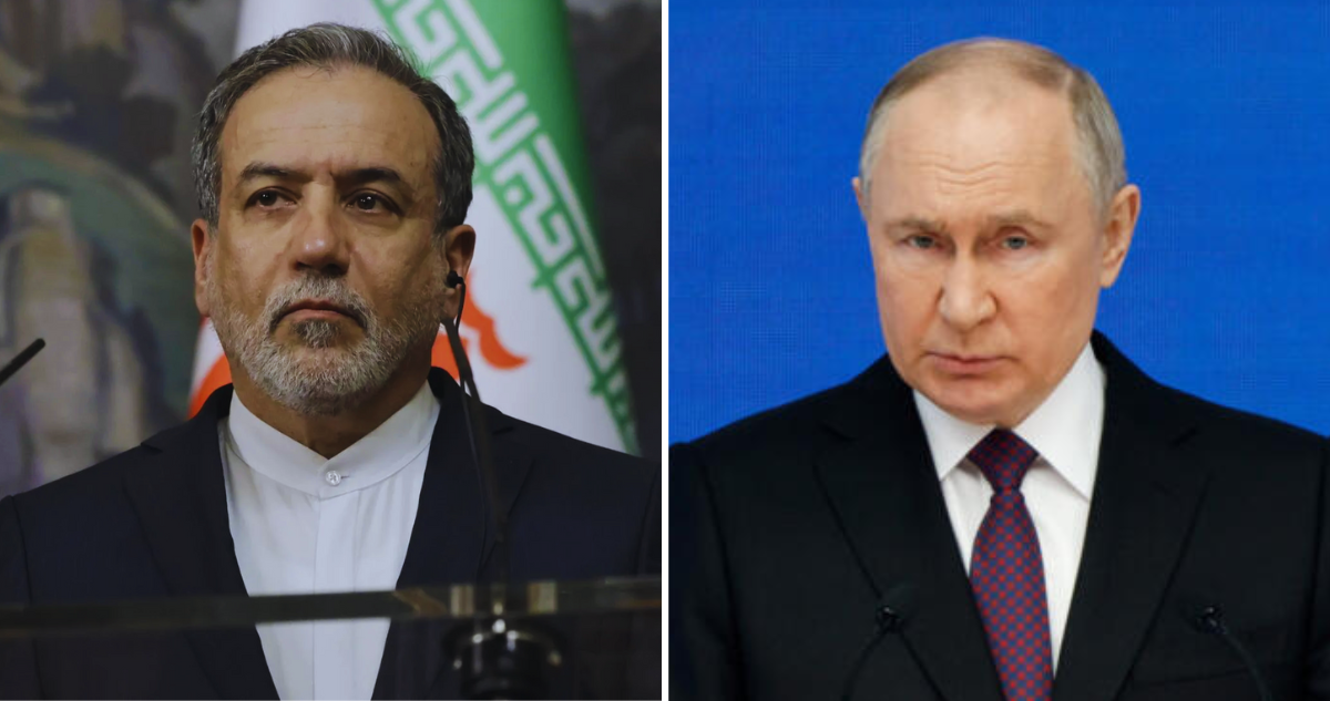 Canciller de Irán viaja a Rusia para reunirse con Putin