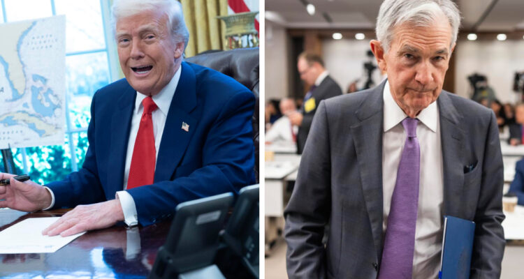 “¡Un desastre!”: Trump carga contra presidente del banco central y se burla tildándolo de “lento”
