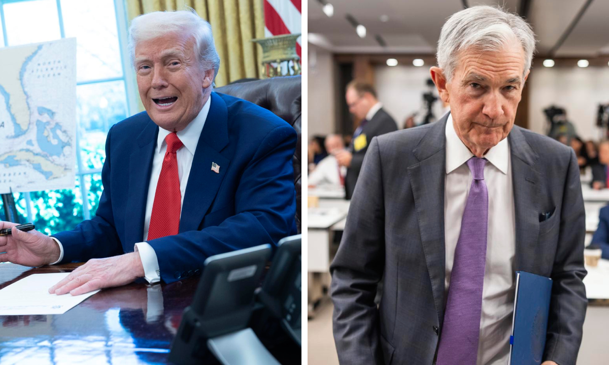 “¡Un desastre!”: Trump carga contra presidente del banco central y se burla tildándolo de “lento”