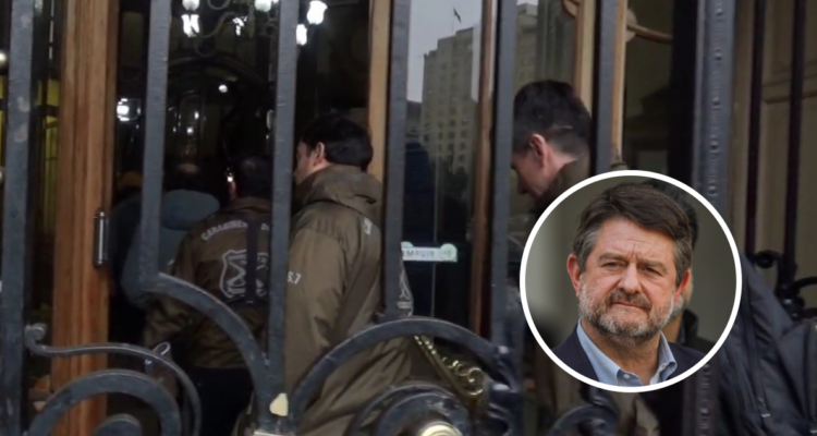 Carabineros llega a oficinas del GORE y a la casa del cuestionado Claudio Orrego